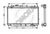 SOMORA 117540 Radiator, engine cooling